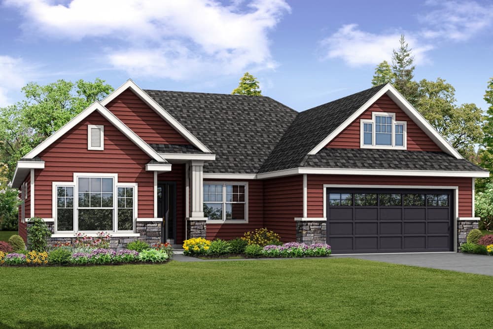 3-Bedroom, 2150 Sq Ft Country Home - Plan #108-1857 - Main Exterior