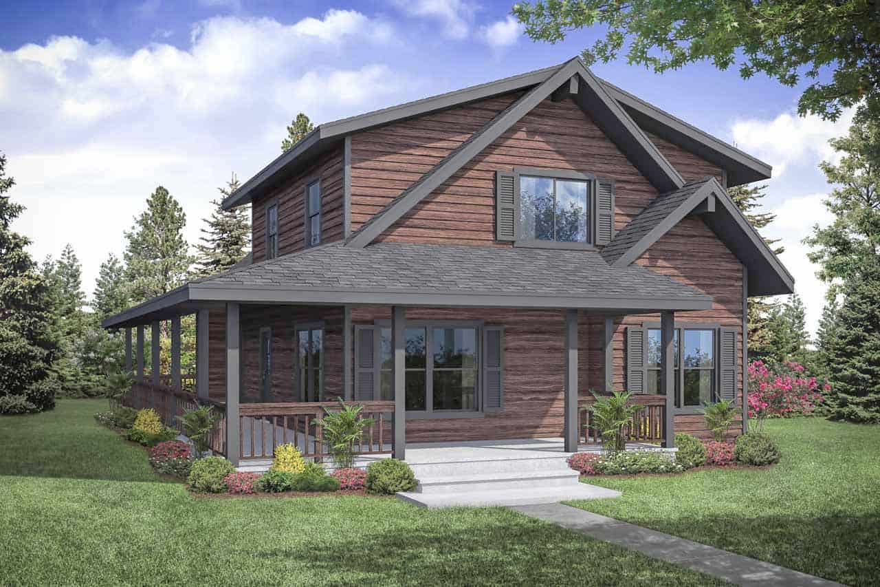 3-Bedroom, 2060 Sq Ft Farmhouse House - Plan #108-1937 - Front Exterior