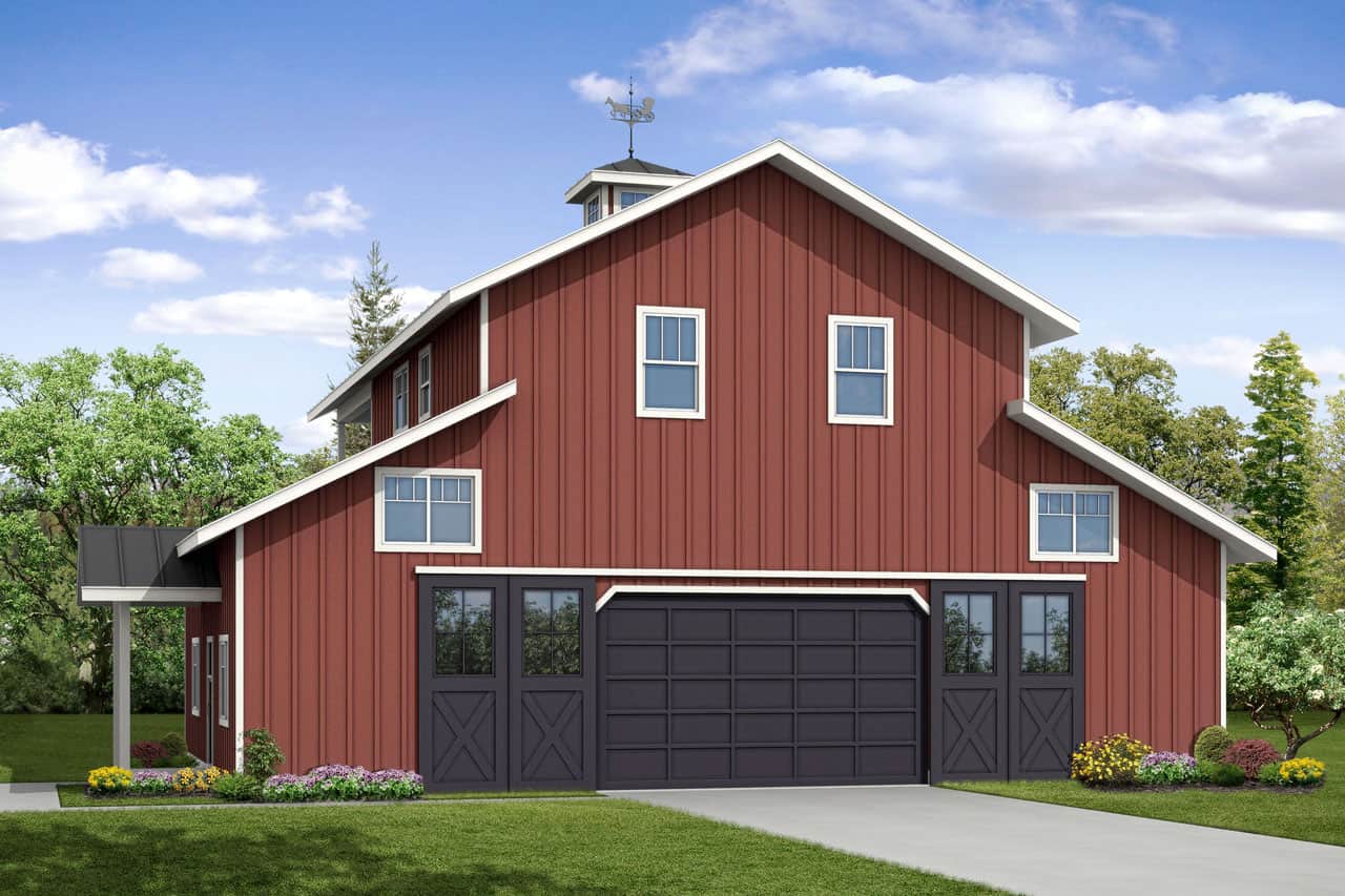 3-Bedroom, 3-Car Barndominium - 108-2049 - Main Exterior