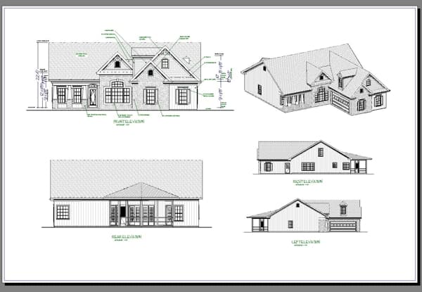 Rear Elevation