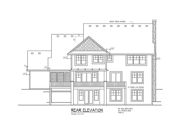Rear Elevation