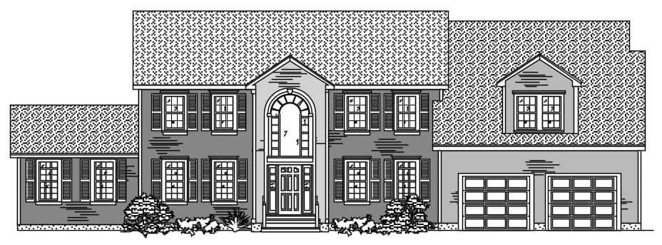 4-Bedroom, 3111 Sq Ft European Home Plan - 110-1100 - Main Exterior