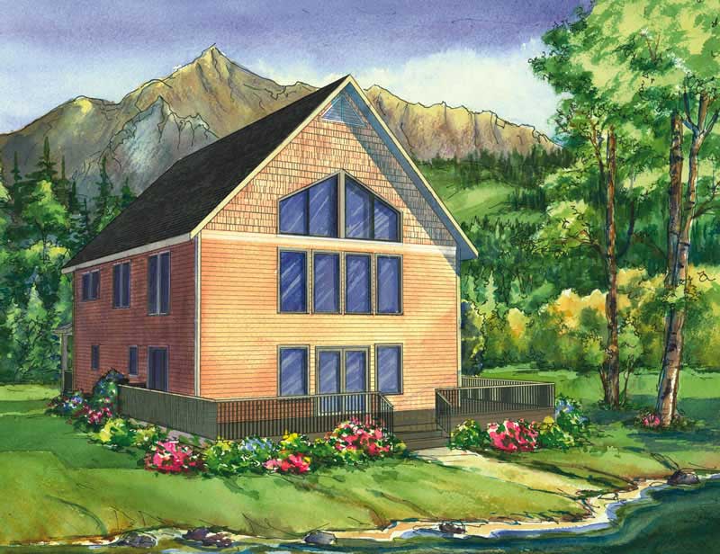 Home Plan Rendering