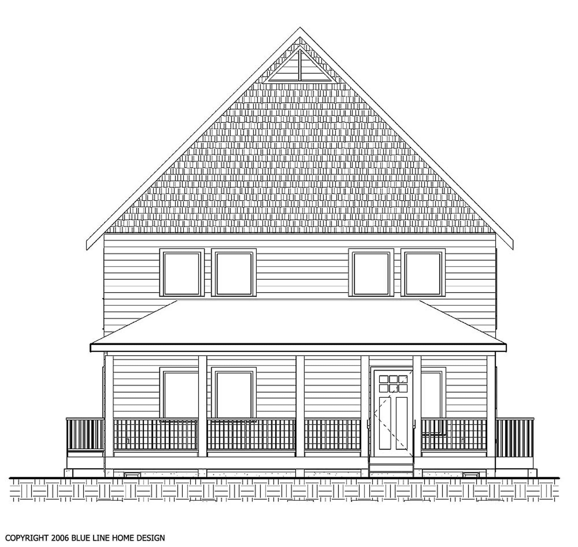 Home Plan Front Elevation