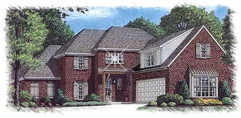 4-Bedroom, 3450 Sq Ft Luxury Home Plan - 113-1083 - Main Exterior