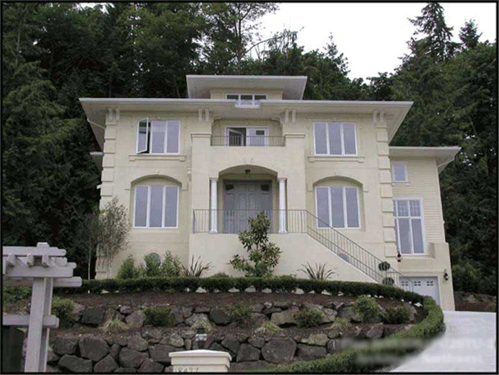 5-Bedroom, 3800 Sq Ft European Home Plan - 115-1056 - Main Exterior