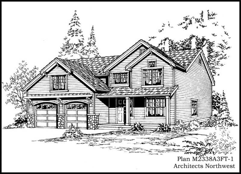 3-Bedroom, 2819 Sq Ft Ranch Home Plan - 115-1084 - Main Exterior