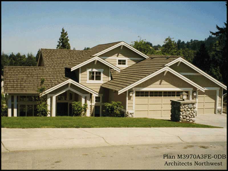 4-Bedroom, 3970 Sq Ft European Home Plan - 115-1126 - Main Exterior