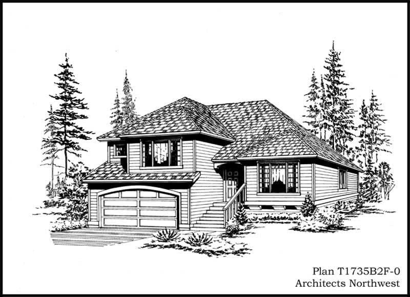 3-Bedroom, 1735 Sq Ft Craftsman Home Plan - 115-1140 - Main Exterior