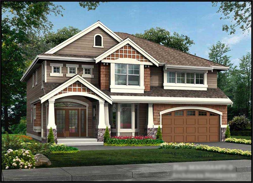 4-Bedroom, 3050 Sq Ft Ranch Home Plan - 115-1258 - Main Exterior