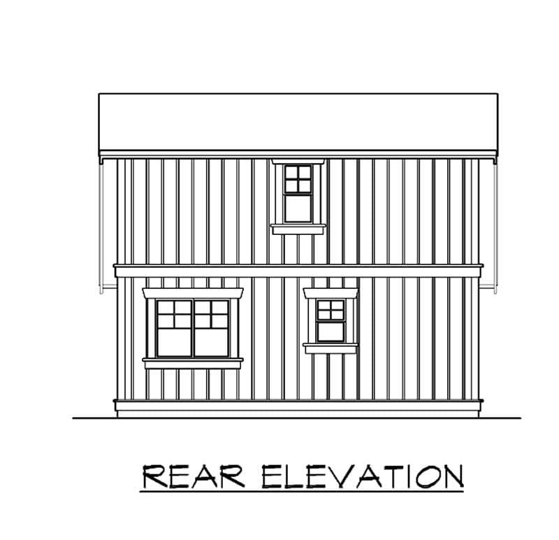 Rear Elevation