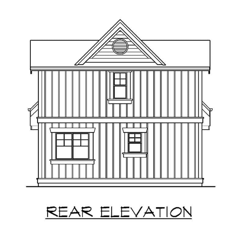 Rear Elevation