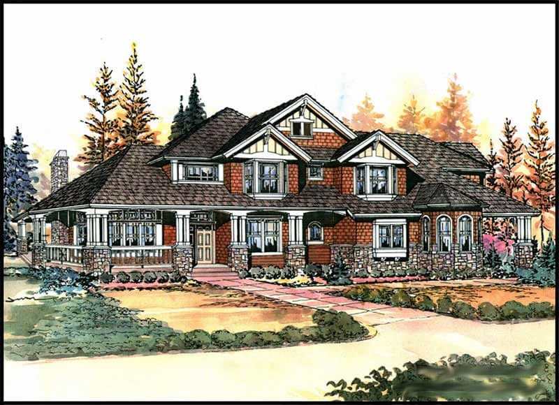 Home Plan Front Elevation