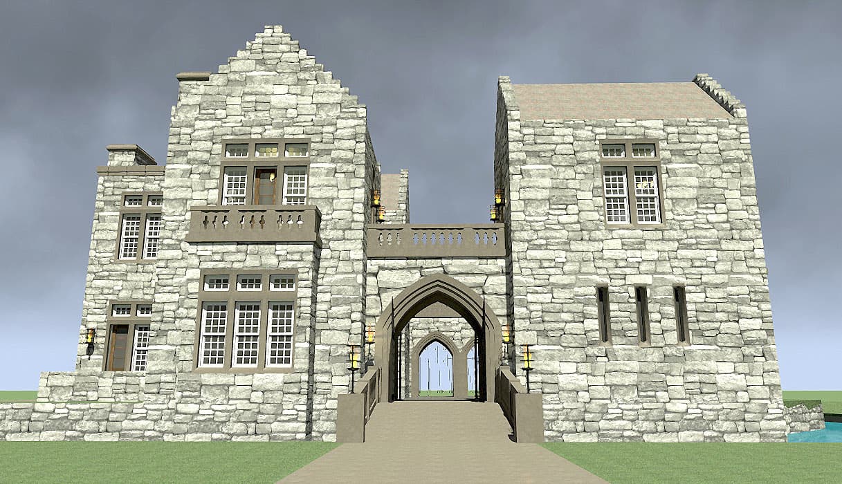 3-Bedroom, 4357 Sq Ft Historic House Plan - 116-1111 - Front Exterior