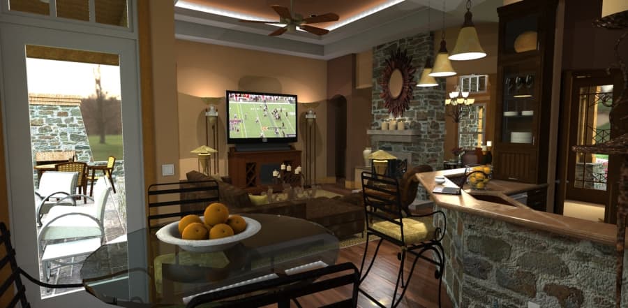 Kitchen: Breakfast Nook