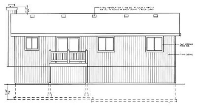 Rear Elevation