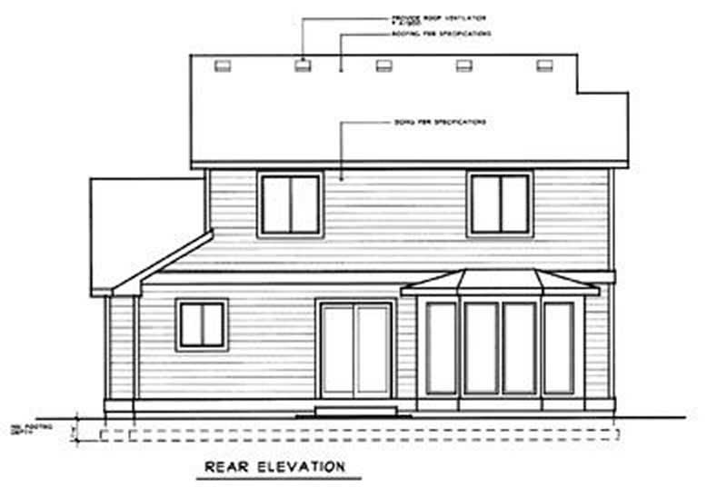 Rear Elevation