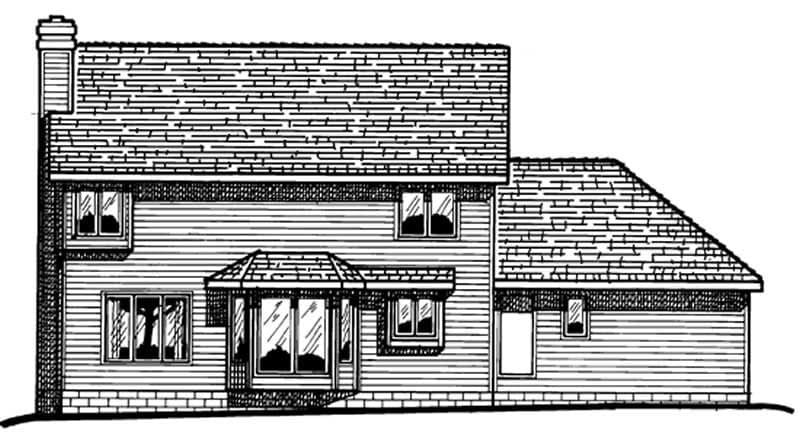 REAR ELEVATION