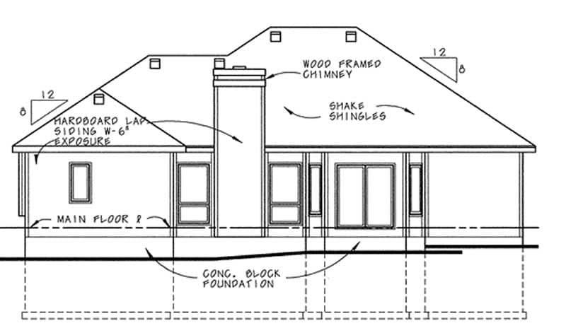 REAR ELEVATION