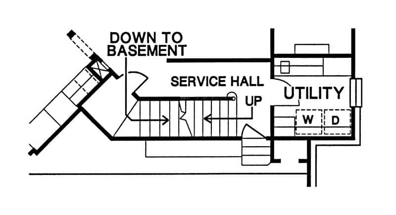 Basement Stairway