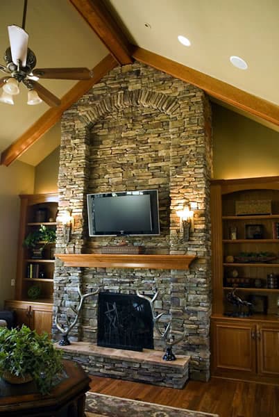 Great Room fireplace