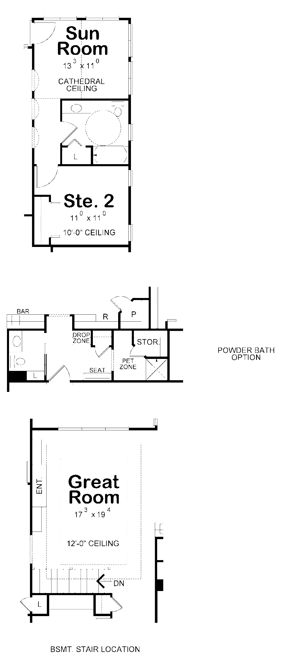 2500 Sq Ft 3 Bedroom Open Floor Plan Layout 2500 Sq Ft House Plans 3
