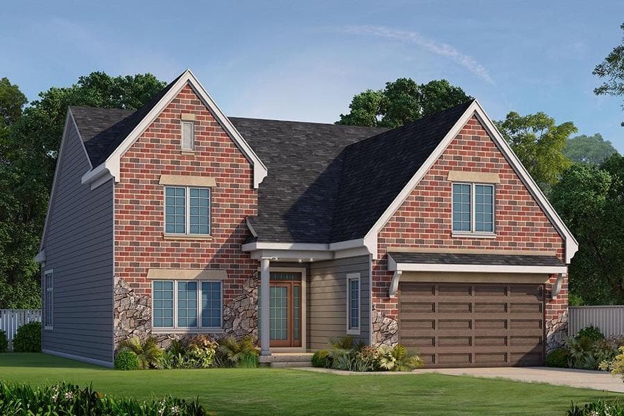 3-Bedroom, 2440 Sq Ft French House Plan - 120-2460 - Front Exterior