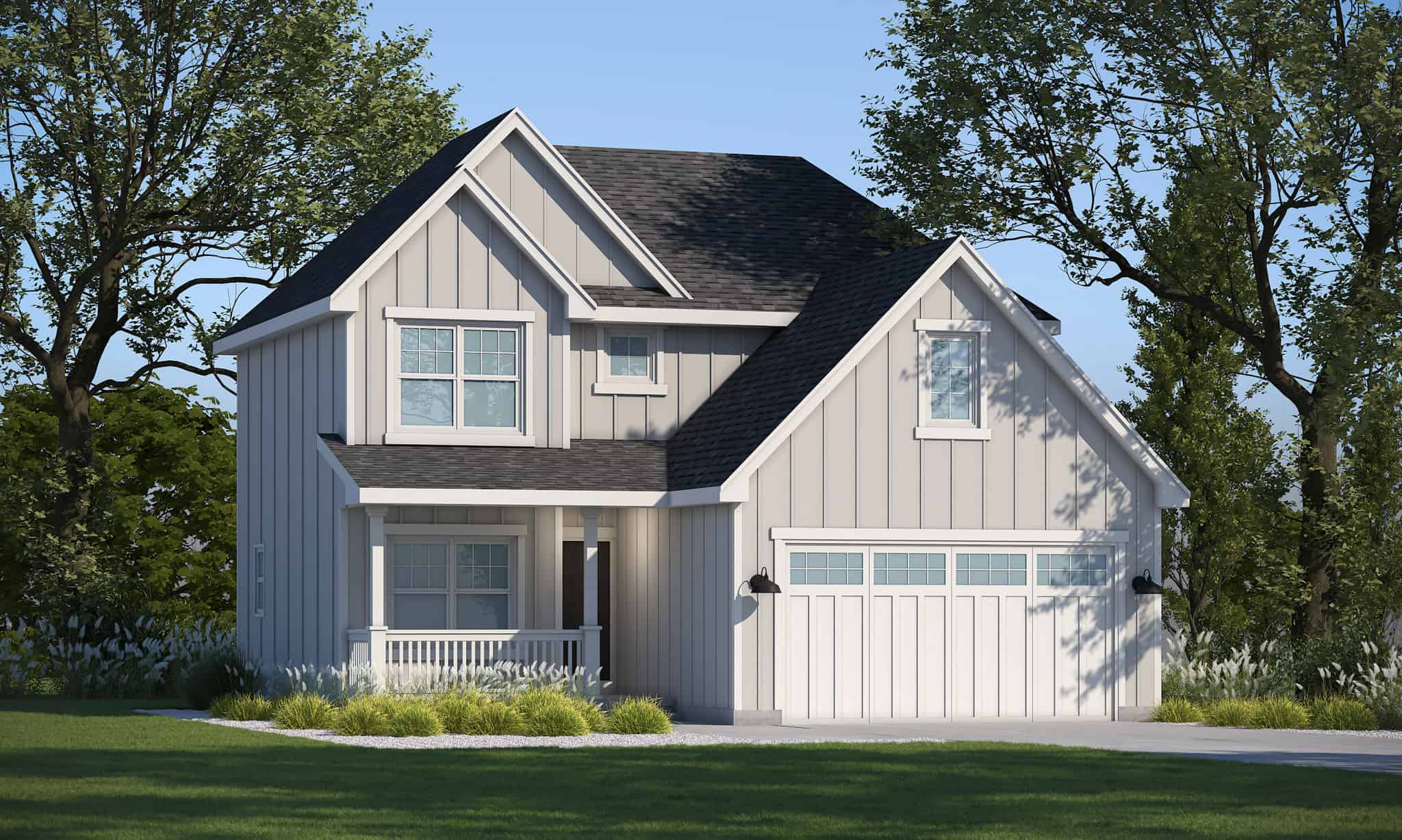 Modern Farmhouse Floor Plan - 3 Bedrms, 2.5 Baths - 1460 Sq Ft - #120-2780