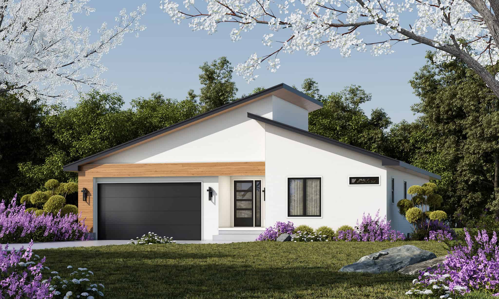 Modern Floor Plan - 3 Bedrms, 2.5 Baths - 1686 Sq Ft - #120-2821