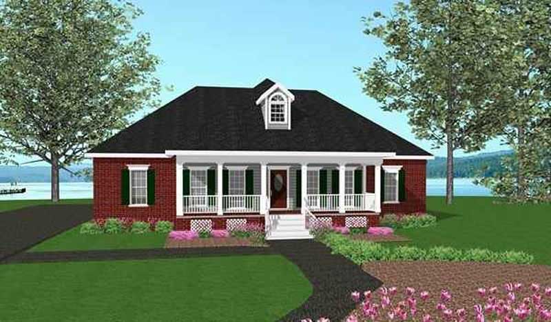 Home Plan Front Elevation