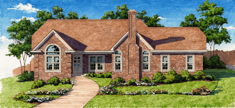 Main image for house plan # 7476