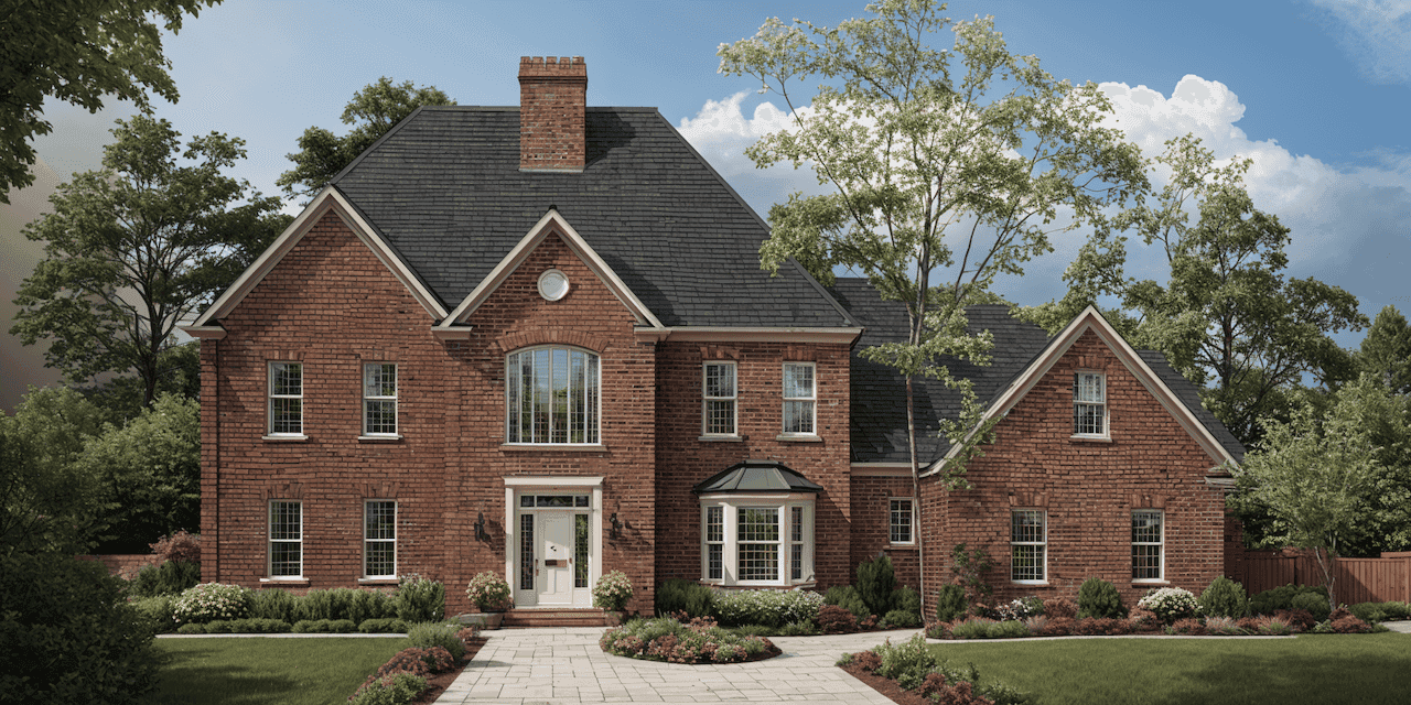 4-Bedroom, 3340 Sq Ft European Home Plan - 124-1051 - Main Exterior
