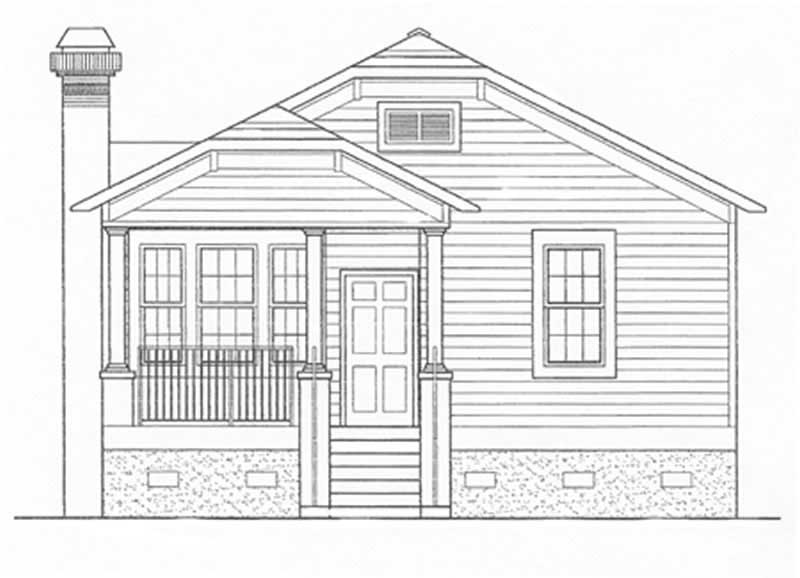 Home Plan Front Elevation