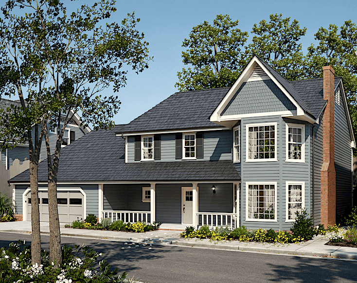 Contemporary home (ThePlanCollection: Plan #124-1147)