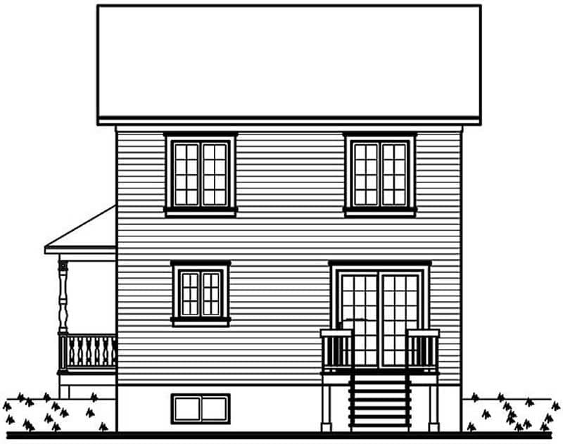REAR ELEVATION