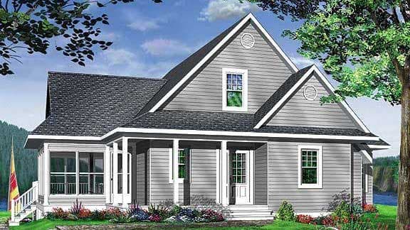 Home Plan Front Elevation
