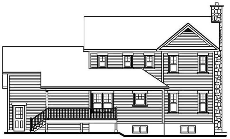 REAR ELEVATION
