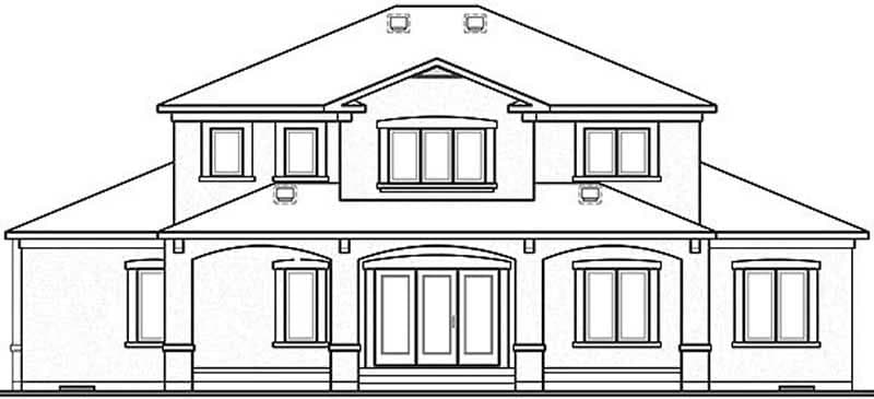 REAR ELEVATION