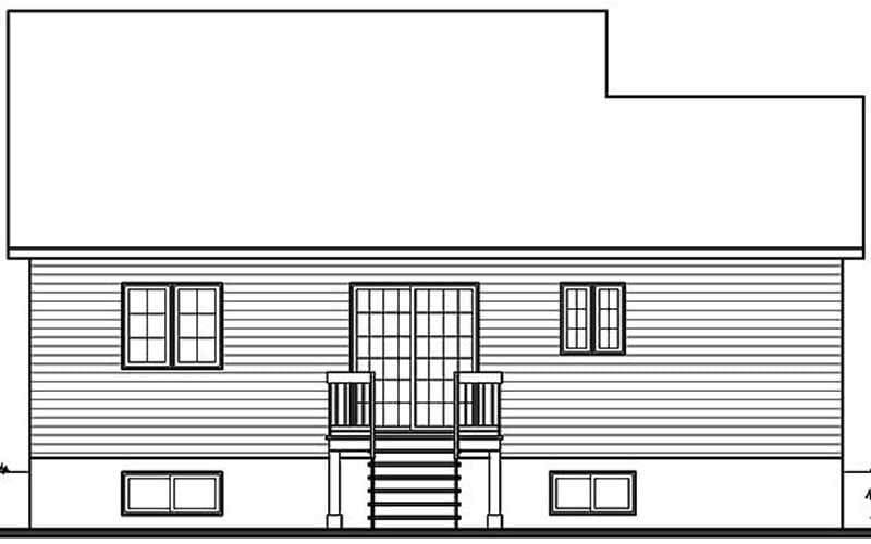 REAR ELEVATION