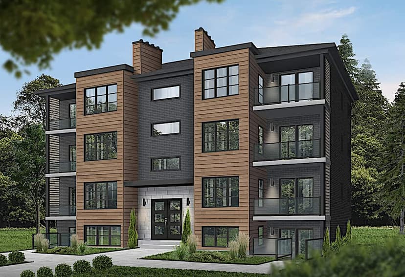 Condo Floor Plans - Townhouse & Condominium Style Plans | The Plan ...