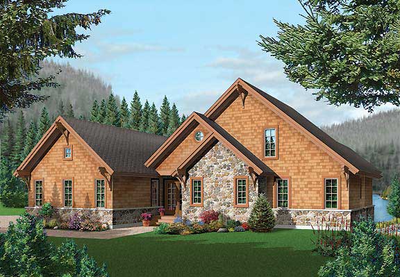 Home Plan Front Elevation