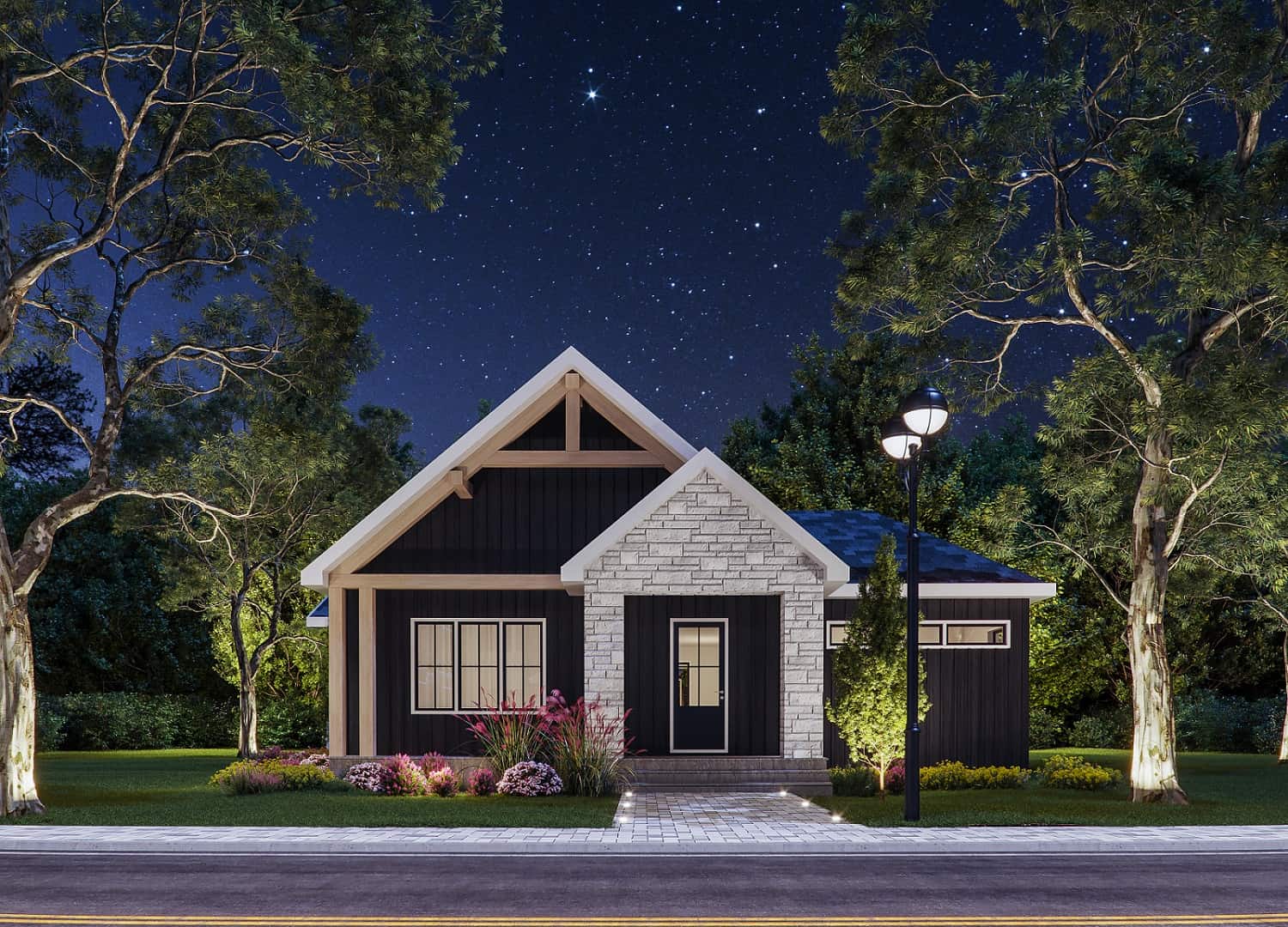 3-Bedroom, 2380 Sq Ft Ranch House Plan - 126-2003 - Front Exterior