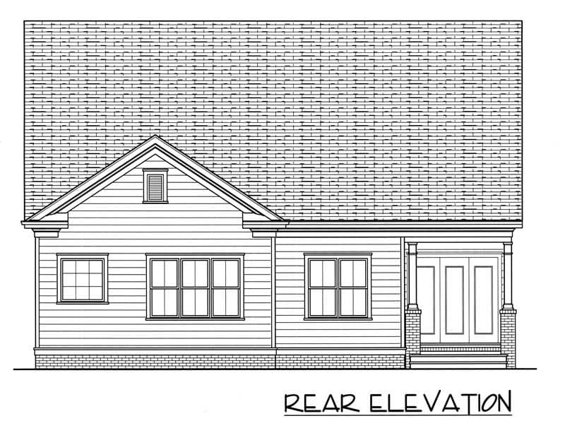 Rear Elevation