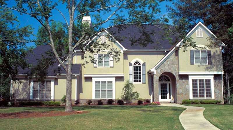 4-Bedroom, 2897 Sq Ft Country Home Plan - 131-1029 - Main Exterior