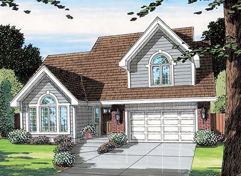 4-Bedroom, 2483 Sq Ft Ranch Home Plan - 131-1187 - Main Exterior