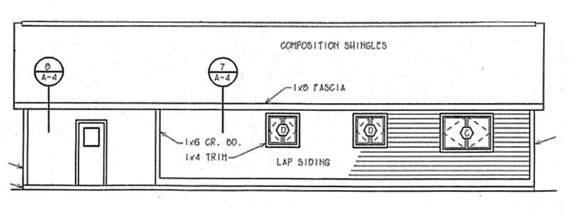 REAR ELEVATION