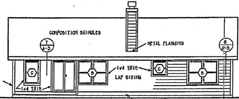 REAR ELEVATION