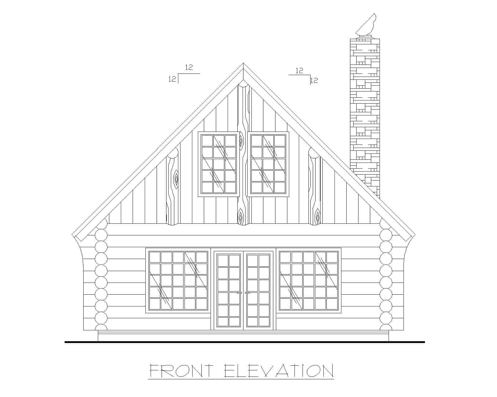 Home Plan Front Elevation