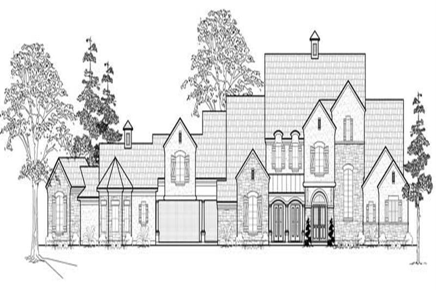 Home Plan Front Elevation