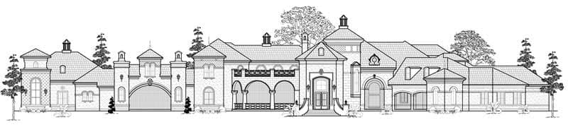 Home Plan Front Elevation